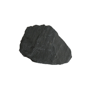 Камень для облицовки Сланец черный Графит галтованный 1,5-3 см